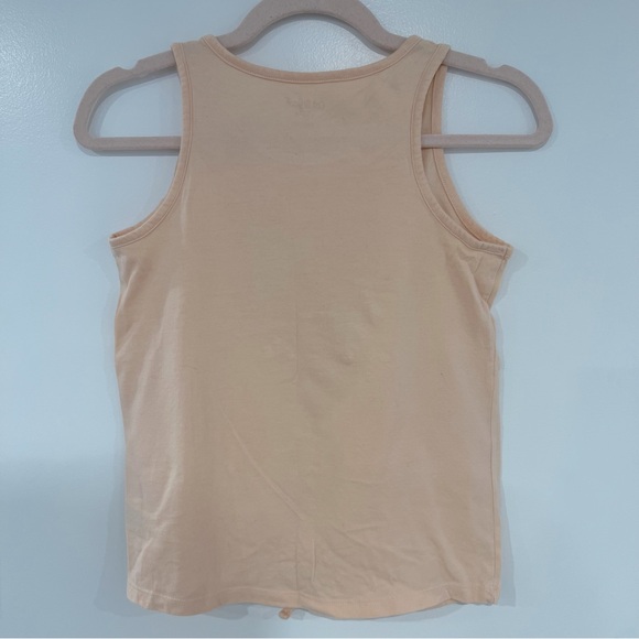 Cat & Jack Girls Sz L (10/12) Peach Flip Sequin Tank Top - Picture 2 of 8
